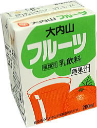 松田商店 大内山牛乳特約店 : 大内山フルーツ200
